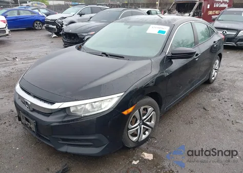 2017 Honda Civic Lx from USA, damaged, VIN 19XFC2F50HE232472